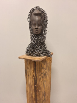 Named contemporary work « Bokoko », Made by EUNICE KAMANDA