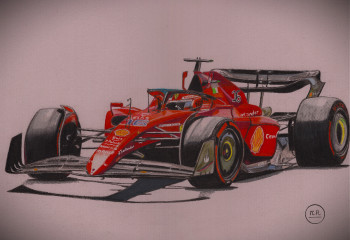 Ferrari F1-75 On the ARTactif site