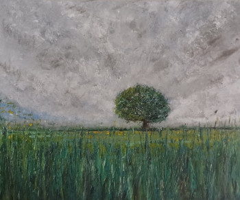 Named contemporary work « L'ARBRE », Made by LC