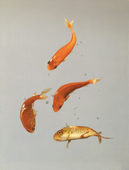 Named contemporary work « Ballet des poissons », Made by MARIE SABINE SEYER