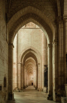 Named contemporary work « Abbaye », Made by DOMINIQUE MOLLICONE