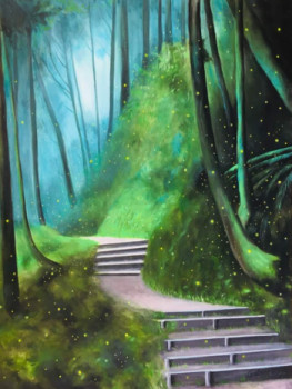 Named contemporary work « The Forest Path », Made by CAROLINE NéZONDé