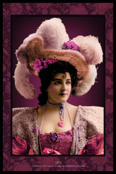 Named contemporary work « Lillian Russell », Made by PHILIPPE DELAVAUD