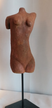 Named contemporary work « BUSTE ROUILLE », Made by ANNE-PATRICIA DE FRANCE