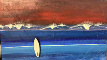 Named contemporary work « STORMY WEATHER », Made by LOOPING64