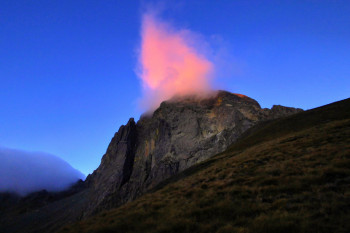 Named contemporary work « Le pic du midi d'Ossau », Made by EMRAH ERGEN