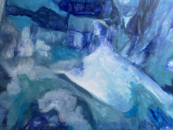 Named contemporary work « glaciation », Made by VIRGINIA TANSU