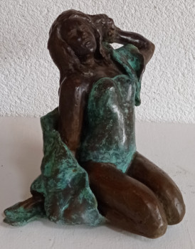 Named contemporary work « Baigneuse », Made by JANINE LE CANN