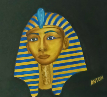 Named contemporary work « The Mask », Made by PAUL EMILE ANTON