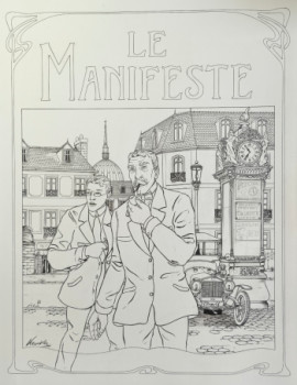 Named contemporary work « Le Manifeste », Made by JONO