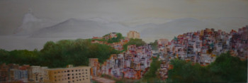 Named contemporary work « Favéla de Rio. », Made by MICHEL CROZE