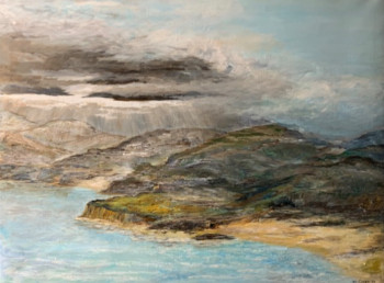 Named contemporary work « Orage et Soleil », Made by MICHEL CROZE