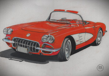 Chevrolet Corvette C1 On the ARTactif site