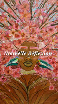 Named contemporary work « Nouvelle Refléxion », Made by DONNALOVAART