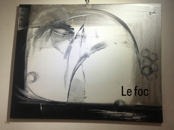 Named contemporary work « Le foc », Made by M DE M