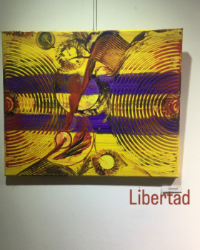 Named contemporary work « Libertad », Made by M DE M