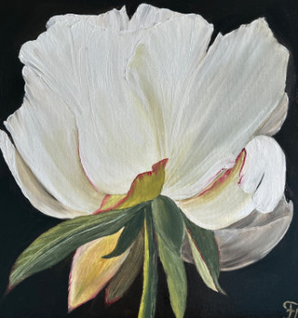 Named contemporary work « Fleur de pivoine », Made by TATIANA LASHCHENKOVA