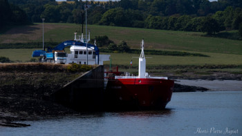 Named contemporary work « Le bateau rouge », Made by HENRI-PIERRE JUGUET