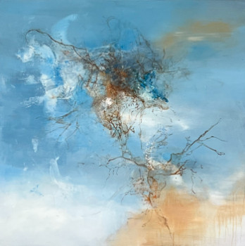 Named contemporary work « Arborescence », Made by SANDRINE BELMONT