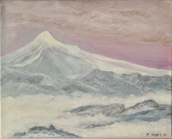 Named contemporary work « Mont Fuji », Made by MICHEL CROZE