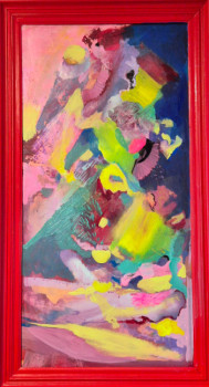 Named contemporary work « Rhapsodie en couleurs », Made by VALERY