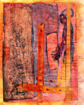 Named contemporary work « Chaos harmonieux », Made by SHAKED ADIV ( AVIEZER)