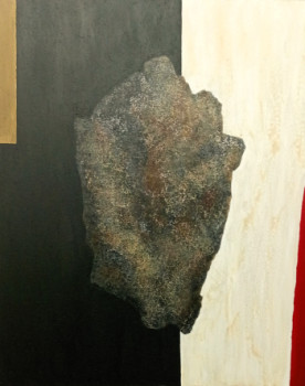 Named contemporary work « Corazón de Lava nº12 », Made by DE JUAN