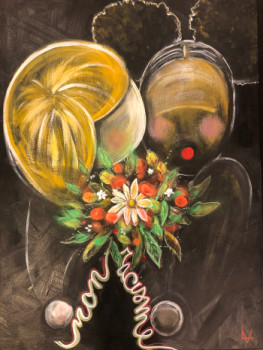 Named contemporary work « Non racisme », Made by LV