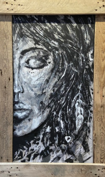 Named contemporary work « Hope I disappear N°4 », Made by ALEXIA GONDOUX
