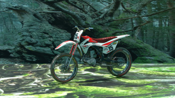 Named contemporary work « Motocross », Made by WHITE TIGER 60