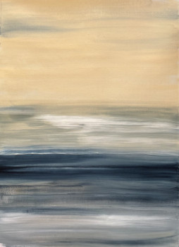 Named contemporary work « Mar en calma », Made by KARMEN KON K