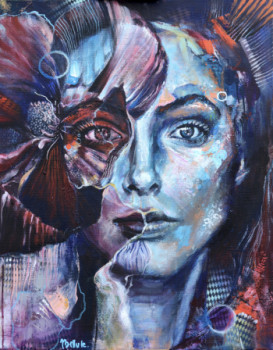 Named contemporary work « Chrysalis », Made by BELLULE