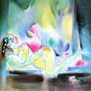 Named contemporary work « Solitude », Made by LOUIS CAILLAUD D'ANGERS