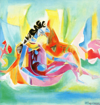 Named contemporary work « Parfum d'amour », Made by LOUIS CAILLAUD D'ANGERS