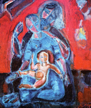 Named contemporary work « Paix sur le Monde », Made by LOUIS CAILLAUD D'ANGERS