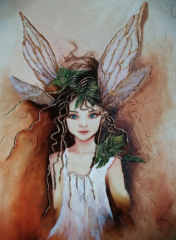 Named contemporary work « Fée d'automne », Made by EMMA DéCORS