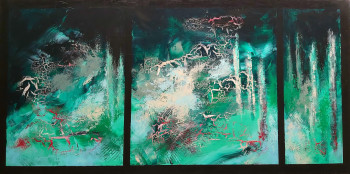 Named contemporary work « Traverser la forêt », Made by HéLèNE ZENATTI