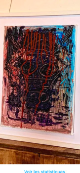 Named contemporary work « Le roi taureau », Made by C1 INTERNAL USE