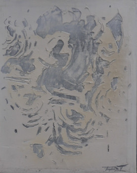 Named contemporary work « GAVR'INIS IV », Made by FERNANDEZ