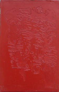 Named contemporary work « GAVR'INIS X », Made by FERNANDEZ