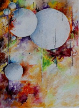 Named contemporary work « Onirique - 3 - », Made by JJOURDAN