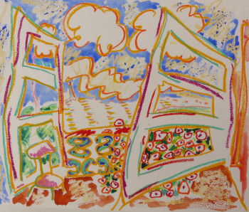 Named contemporary work « Saint Quay Portrieux 3 », Made by ERIK CHARRIER