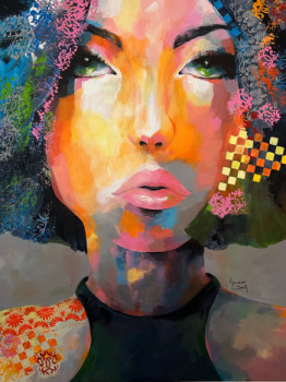 Named contemporary work « Memory », Made by LYSIANE BECK