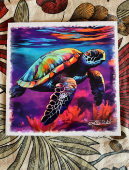 la tortue On the ARTactif site