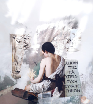 Named contemporary work « Scribe », Made by THIERRY SARRA