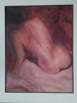 Named contemporary work « Nue », Made by BONVARLET