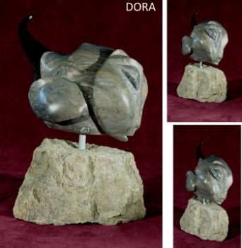 Named contemporary work « DORA », Made by ERIC CORVEZ