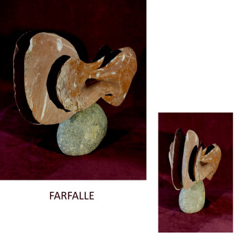 Named contemporary work « FARFALLE », Made by ERIC CORVEZ