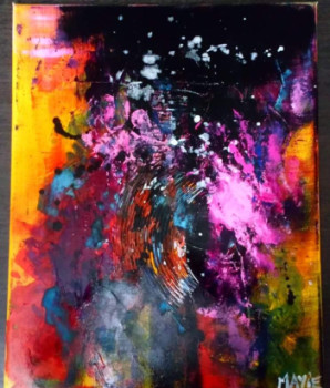 Named contemporary work « Pensées nocturnes », Made by MAYIE OLASO