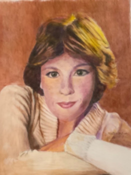 Named contemporary work « ACTRICE DE CINÉMA devenue conteuse pour enfants », Made by JACQUES TAFFOREAU